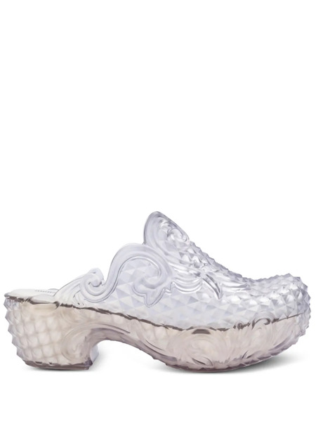  Y/project X Melissa Court Clogs - White 