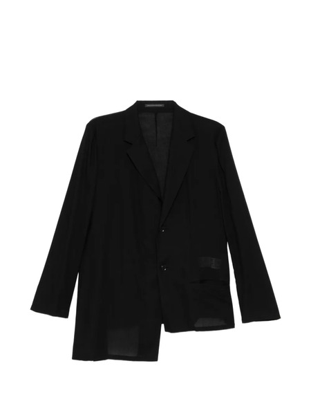  Y's Button Tailored Blazer - Black 