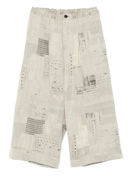  Y's Cotton Trousers - Neutrals 