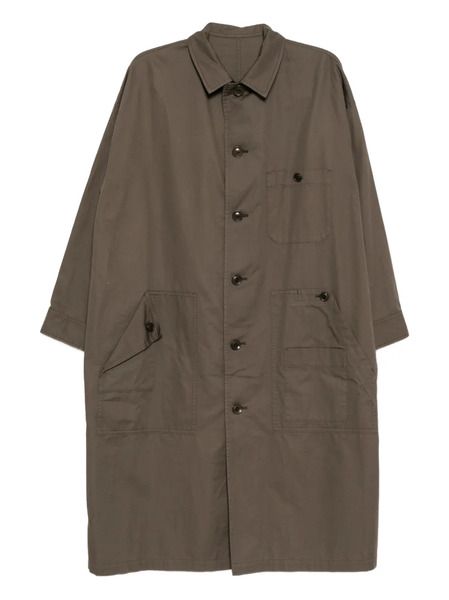  Y's Cotton Twill Coat - Green 