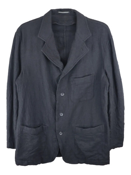  Y's Felted Three-pocket Blazer - Black 