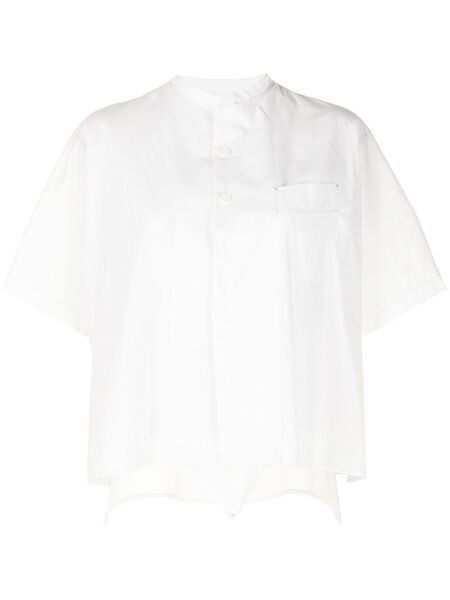  Y's Oversized Short-sleeve Shirt - White 