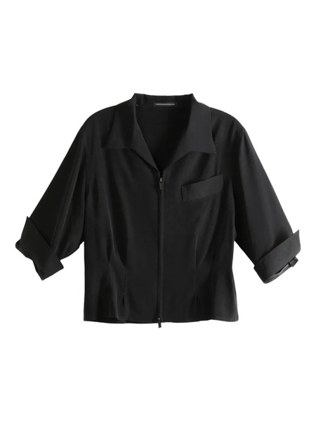  Y's Zip Pocket Shirt - Black 