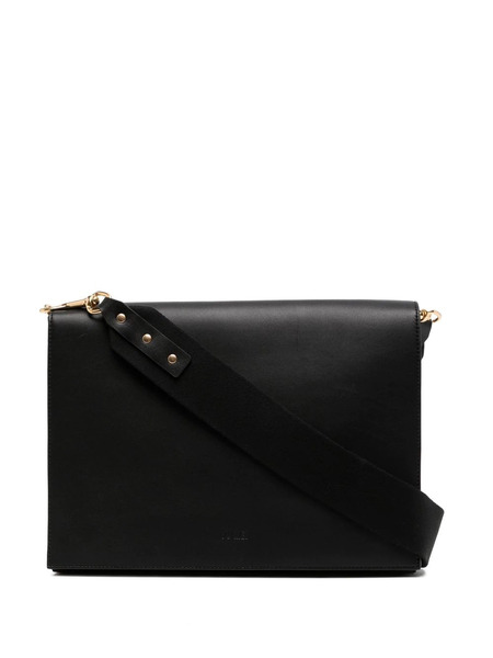 Yu Mei Debossed-logo Laptop Bag - Black 
