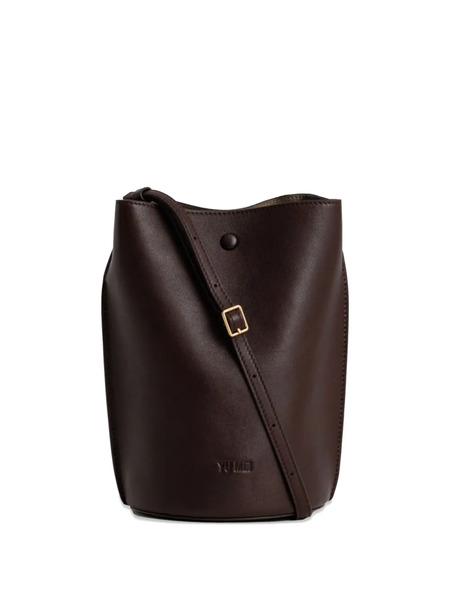  Yu Mei Phoebe Strap Bucket Bag - Brown 