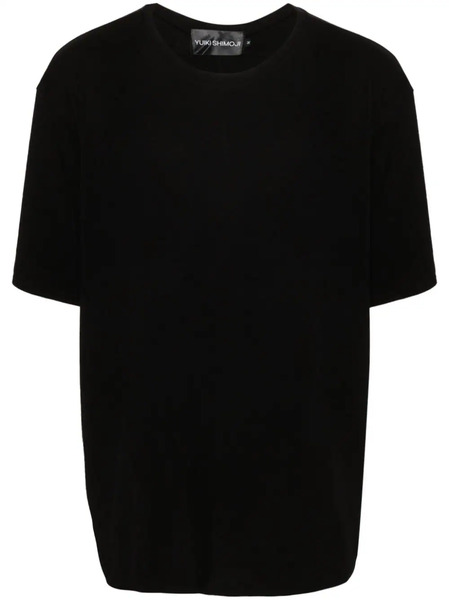  Yuiki Shimoji Short-sleeve T-shirt - Black 