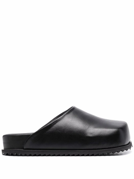  Yume Yume Chunky Slip-on Slides - Black 