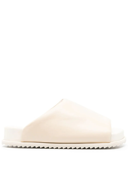  Yume Yume Open-toe Slip-on Slides - Neutrals 
