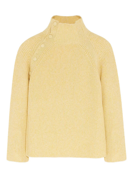  Yves Salomon Buttoned Sweater - Yellow 