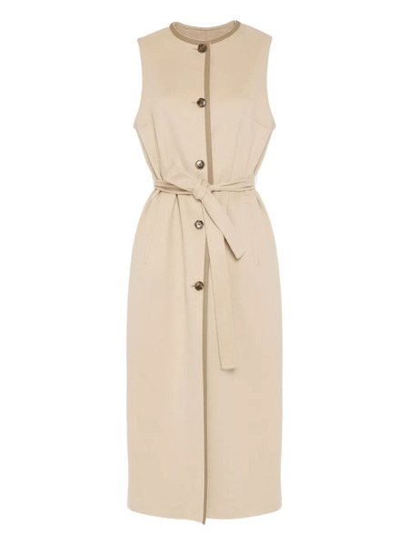  Yves Salomon Double-sided Belted Gilet - Neutrals 