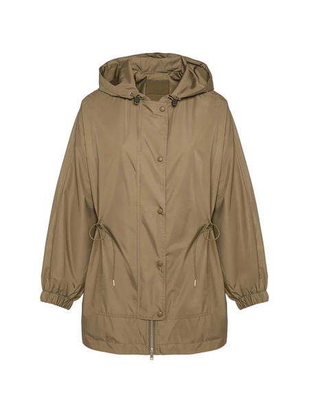  Yves Salomon Hooded Jacket - Green 