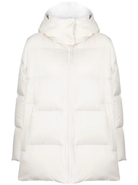  Yves Salomon Hooded Padded Jacket - Neutrals 