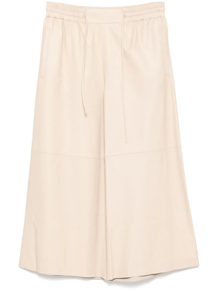  Yves Salomon Leather Trousers - Neutrals 