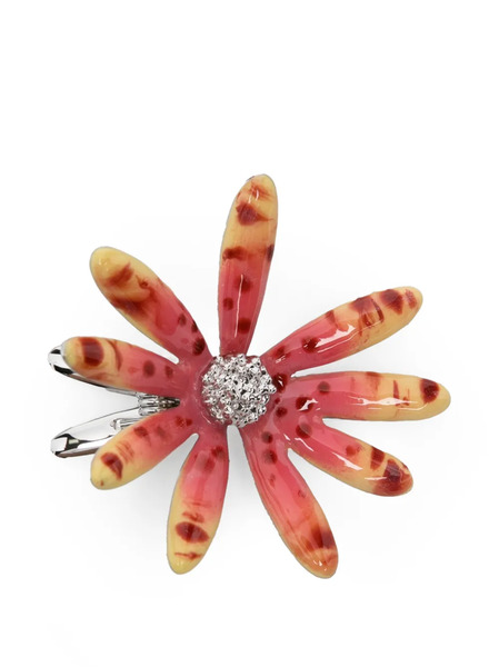  Yvmin Floral Embellished Hair Clip - Silver 