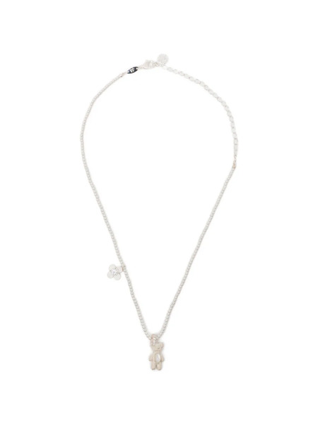  Yvmin Paradise Bear Necklace - White 