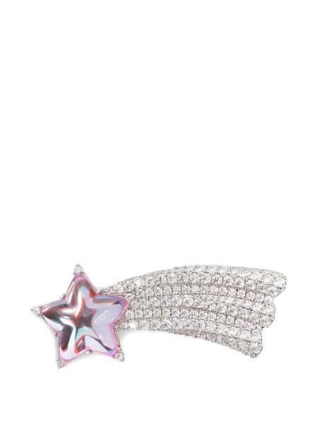  Yvmin Star Embellished Hair Clip - Silver 