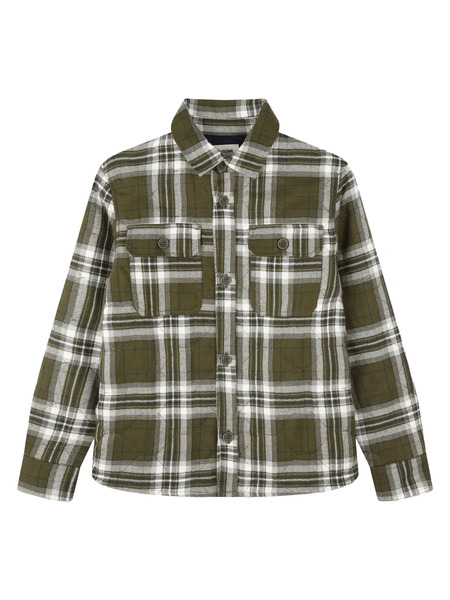  Zadig & Voltaire Kids Checked Shirt - Green 