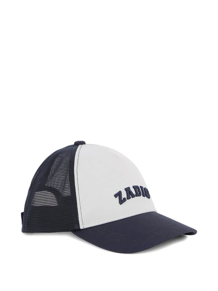  Zadig & Voltaire Kids Embroidered Baseball Cap - Blue 