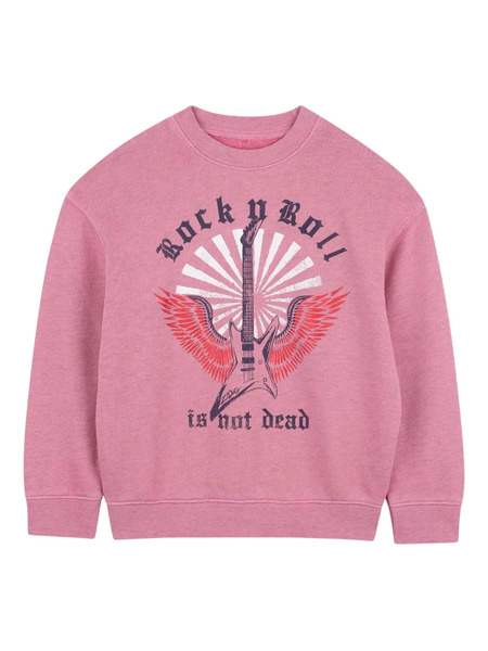  Zadig & Voltaire Kids Graphic-print Sweatshirt - Pink 