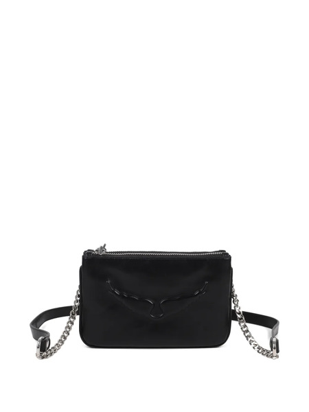  Zadig & Voltaire Kids Logo-embossed Shoulder Bag - Black 