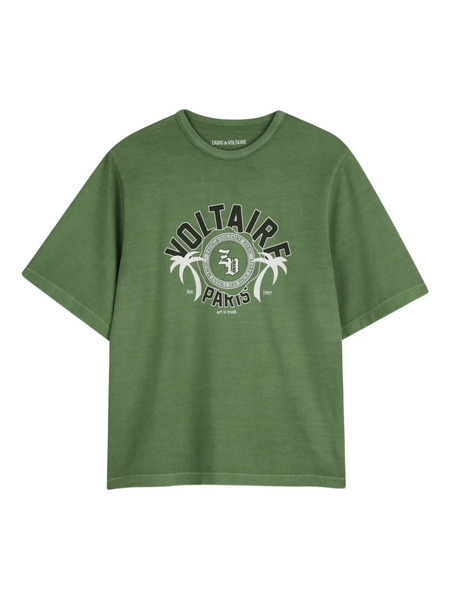 Zadig & Voltaire Kids Printed T-shirt - Green 