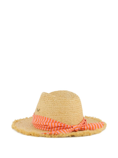  Zadig & Voltaire Kids Striped-detail Hat - Neutrals 