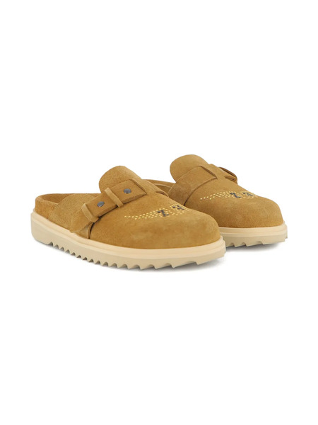  Zadig & Voltaire Kids Studded Mules - Brown 