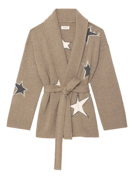  Zadig&voltaire Alpa Belted Cardi-coat - Neutrals 