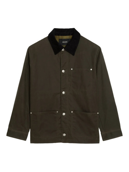  Zadig&voltaire Boye Velvet-collar Jacket - Green 