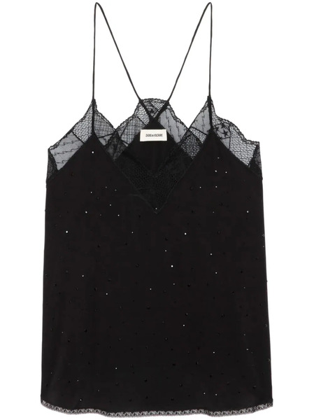  Zadig&voltaire Christy Silk Top - Black 
