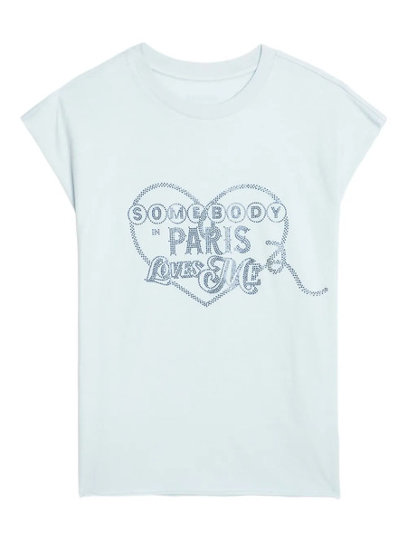  Zadig&voltaire Cloe T-shirt - Blue 