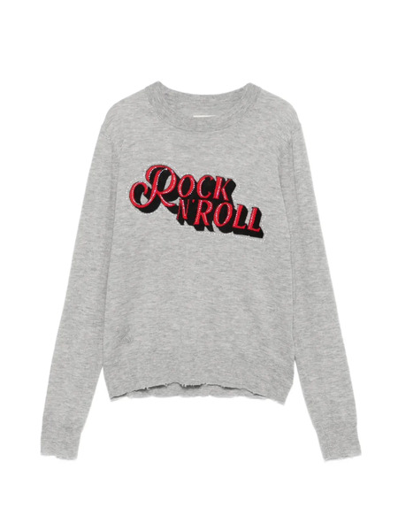  Zadig&voltaire Crew-neck Long-sleeve Sweater - Grey 