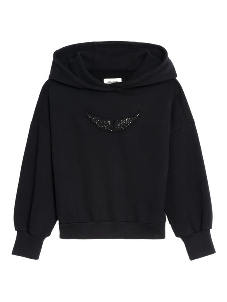  Zadig&voltaire Crystal-wing Hoodie - Black 