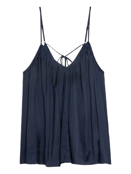  Zadig&voltaire Cym Satin Top - Blue 