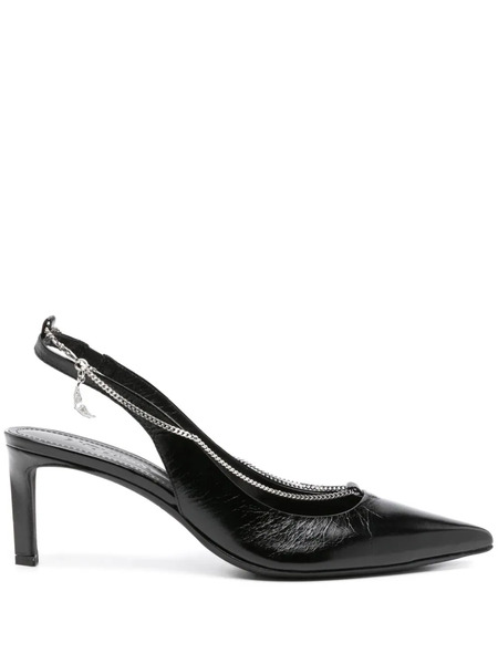  Zadig&voltaire First Night 60mm Slingback Pumps - Black 