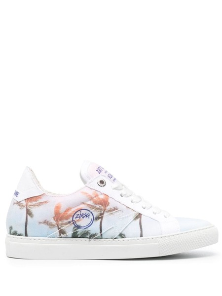  Zadig&voltaire Flask Low-top Sneakers - White 