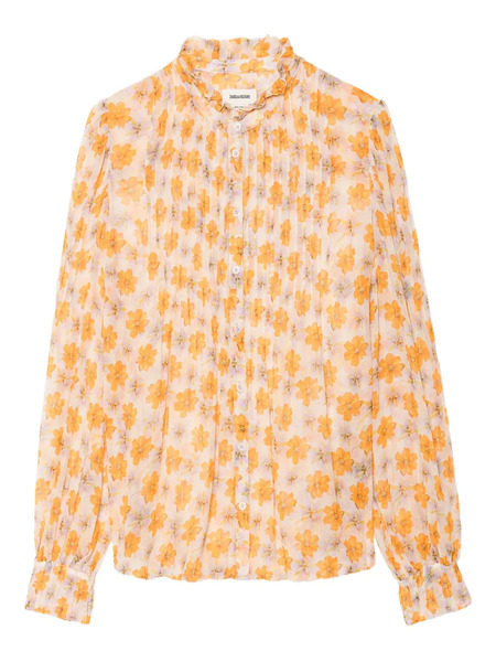  Zadig&voltaire Floral Blouse - Neutrals 