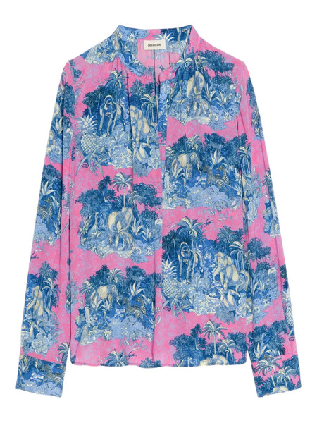  Zadig&voltaire Graphic-print Shirt - Pink 
