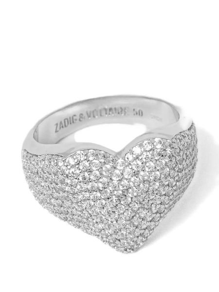  Zadig&voltaire Heartbreaker Ring - Silver 