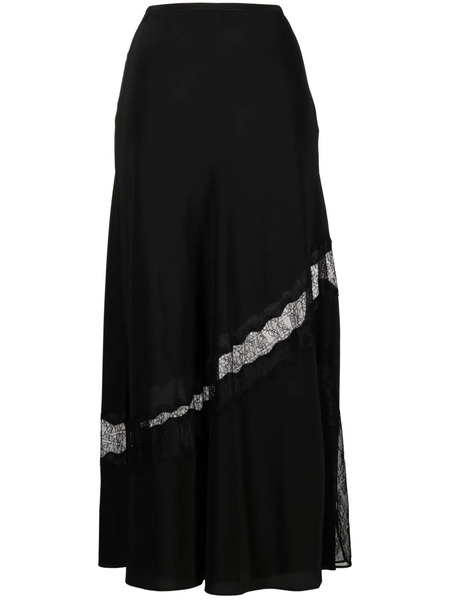  Zadig&voltaire Jayal Silk Midi Skirt - Black 