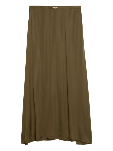  Zadig&voltaire Jimeno Satin Maxi Skirt - Green 