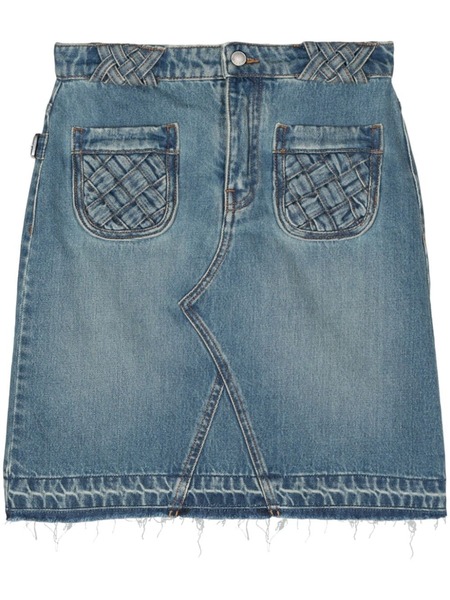  Zadig&voltaire Jingle Denim Midi Skirt - Blue 