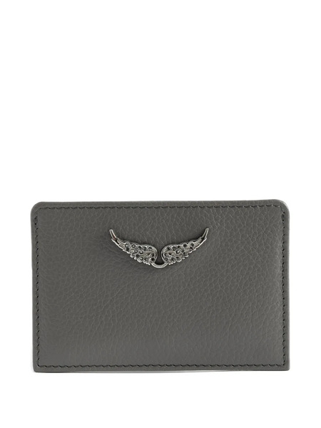  Zadig&voltaire Leather Cardholder - Grey 