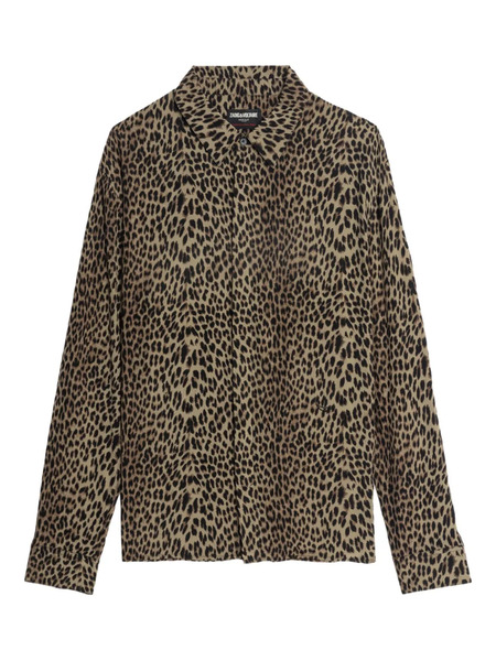  Zadig&voltaire Leopard-print Shirt - Brown 