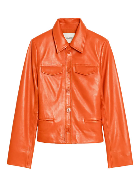  Zadig&voltaire Liam Buttoned Jacket - Orange 