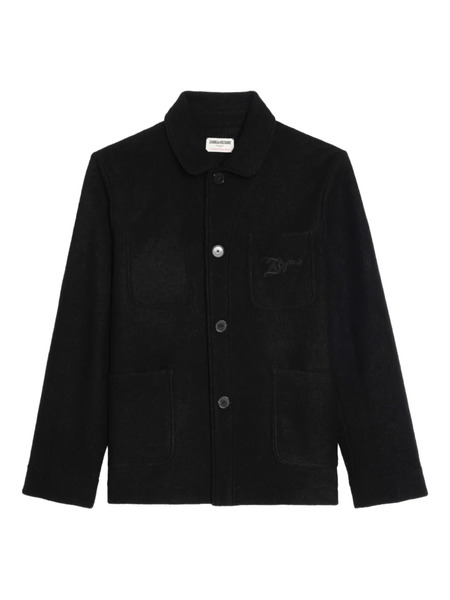  Zadig&voltaire Logo-embroidered Jacket - Black 