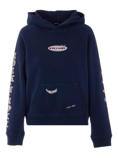  Zadig&voltaire Logo-lettering Hoodie - Blue 