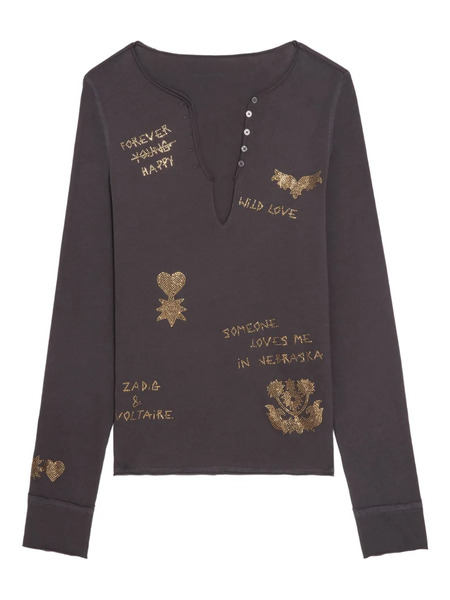  Zadig&voltaire Long-sleeve T-shirt - Brown 