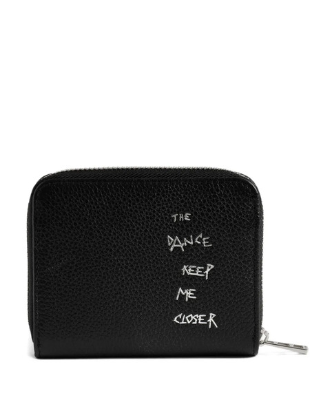  Zadig&voltaire Mini Graffiti Wallet - Black 