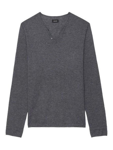  Zadig&voltaire Monastir Button Sweater - Grey 